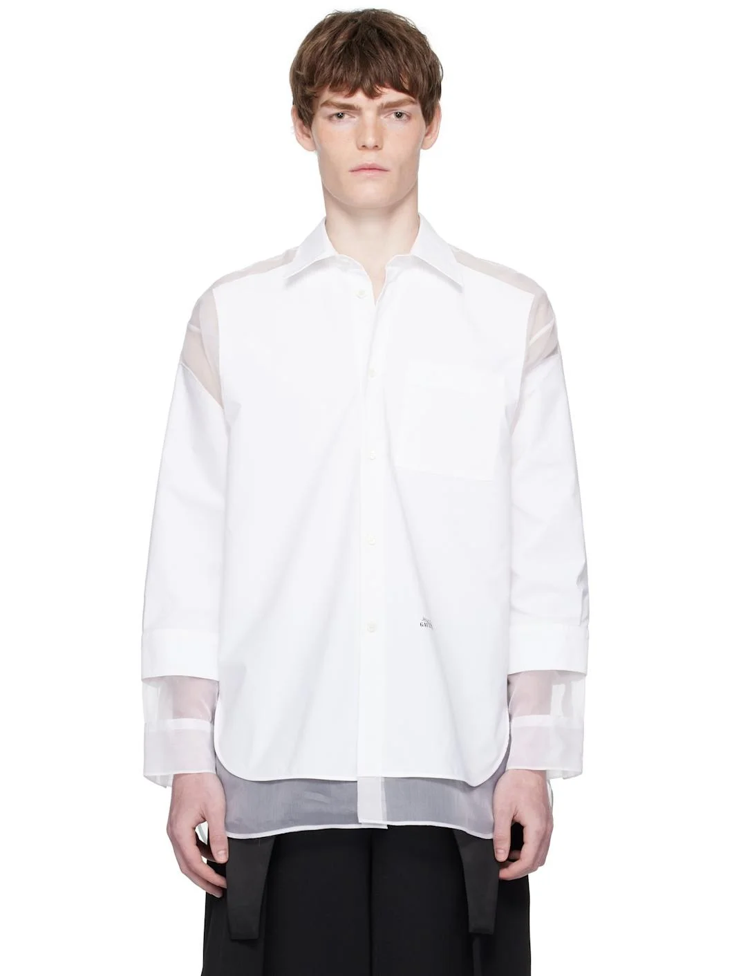 White 'The Petit Grand' Shirt - 1