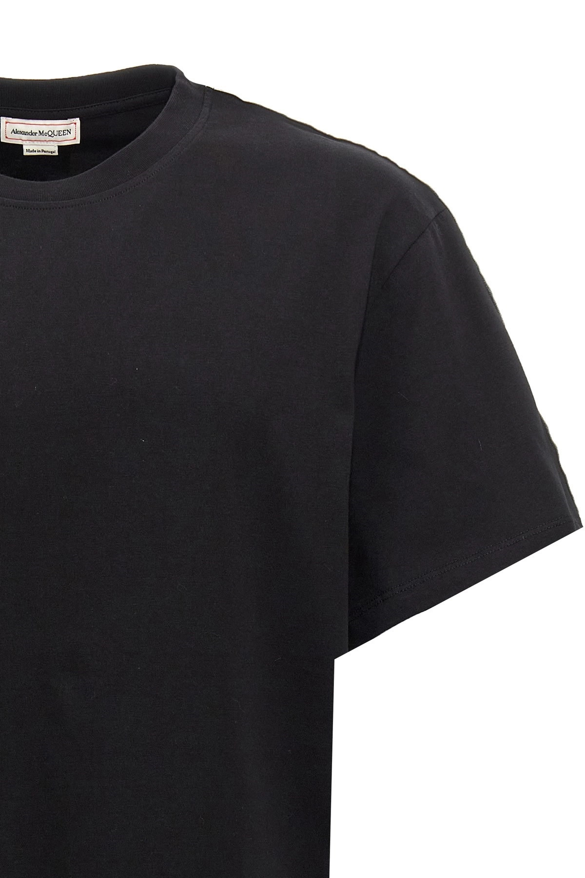 Contrast band t-shirt - 4