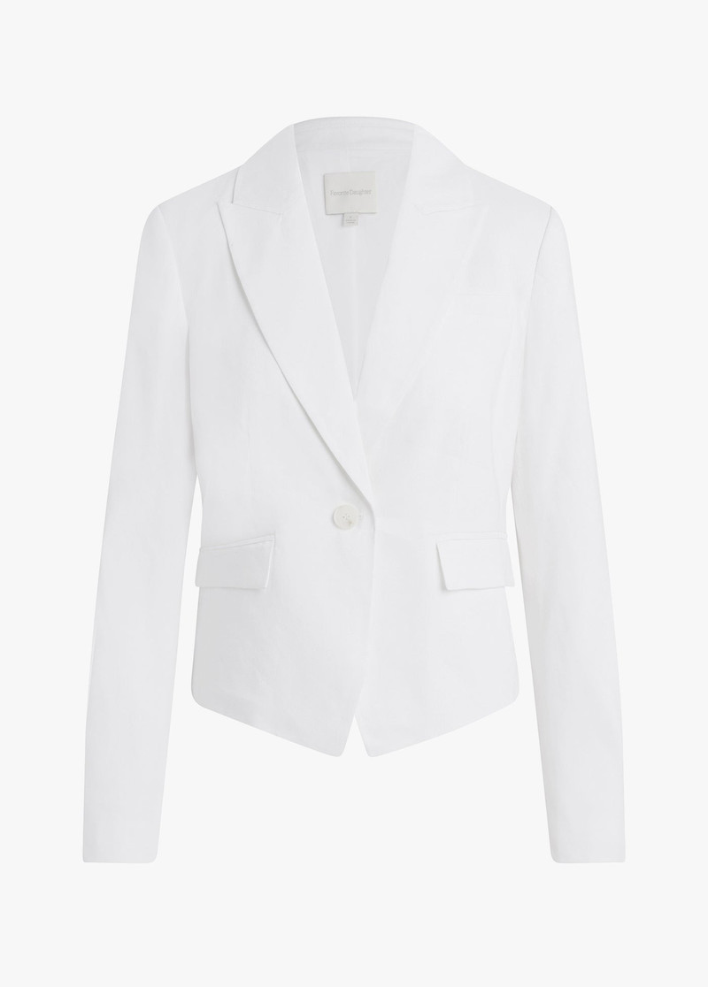 THE SHORT FAVORITE LINEN BLAZER 1