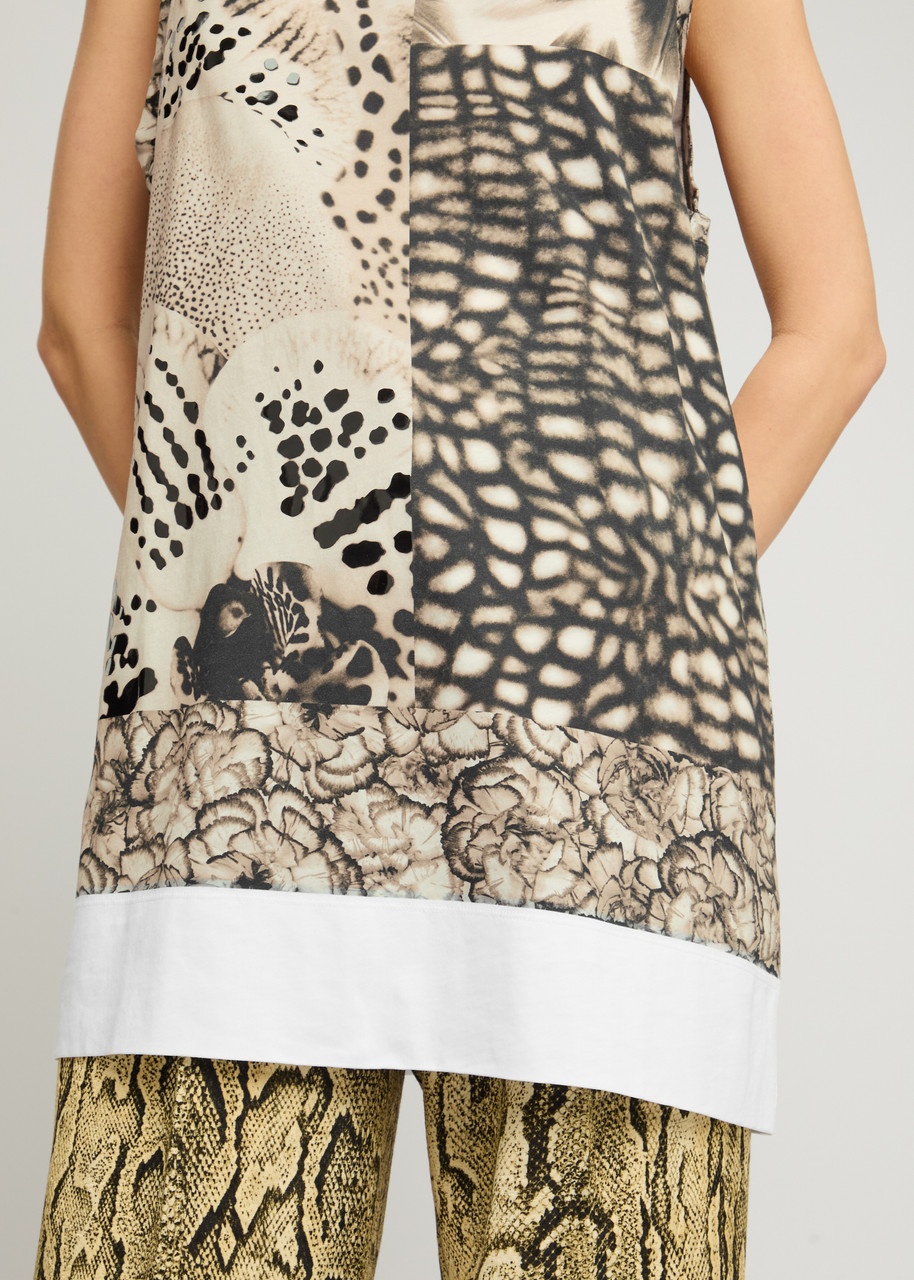 Dries Van Noten Henetta Printed Cotton Tank - 5