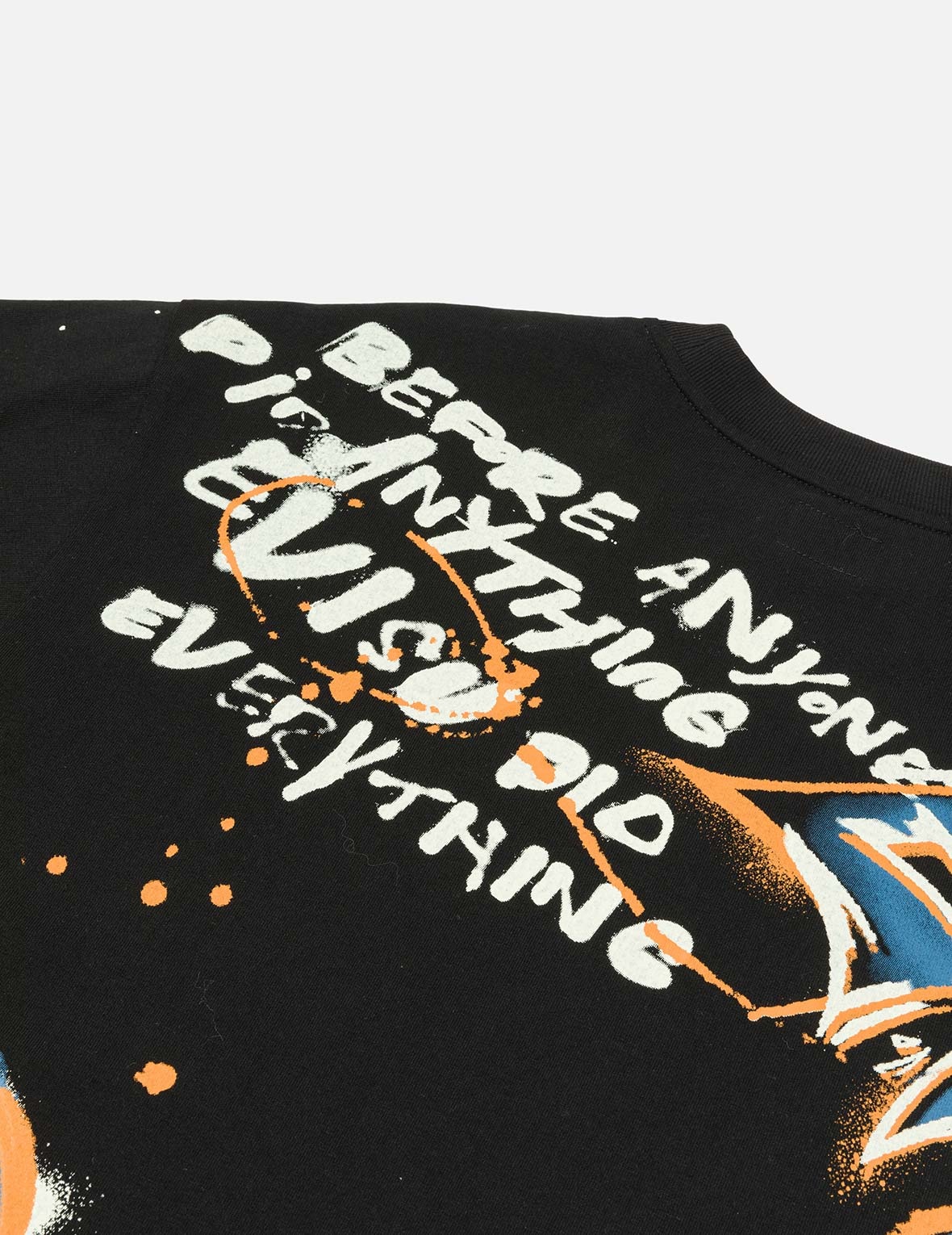 Graffiti Print Relax Fit T-Shirt - 5