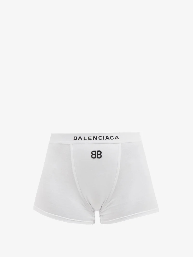 Logo-print cotton-jersey boxer shorts - 1