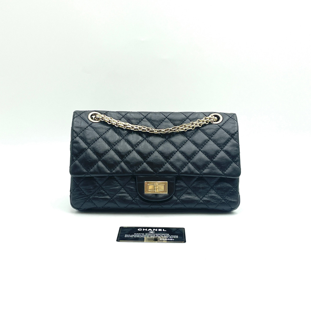 Chanel No.12 Black 2.55 Chain Bag - 12
