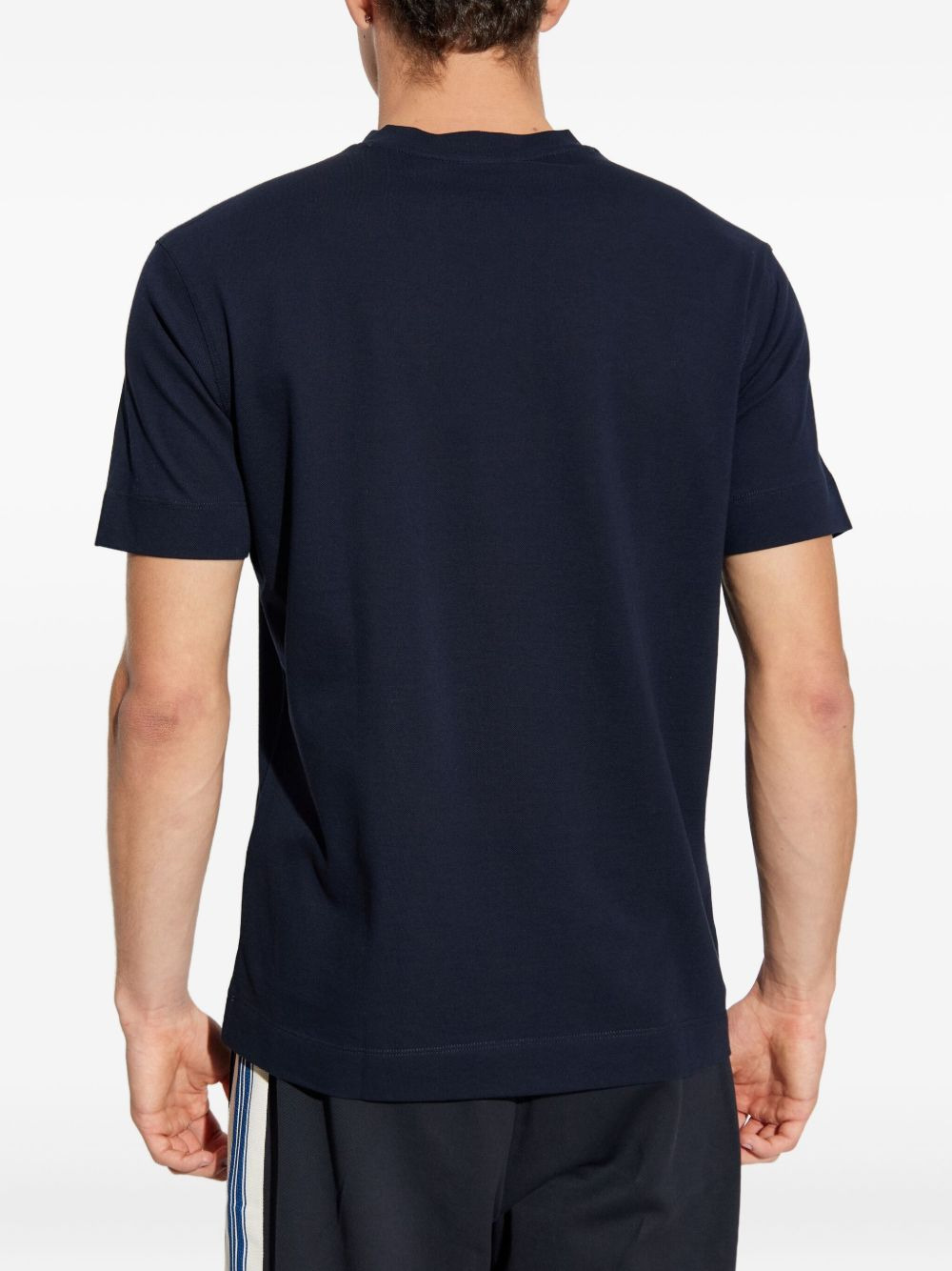 logo-embellished cotton T-shirt - 4
