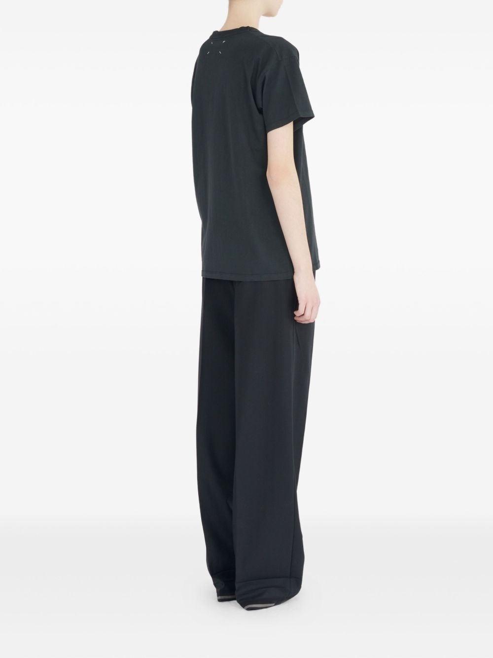 Numbers-print T-shirt - 4