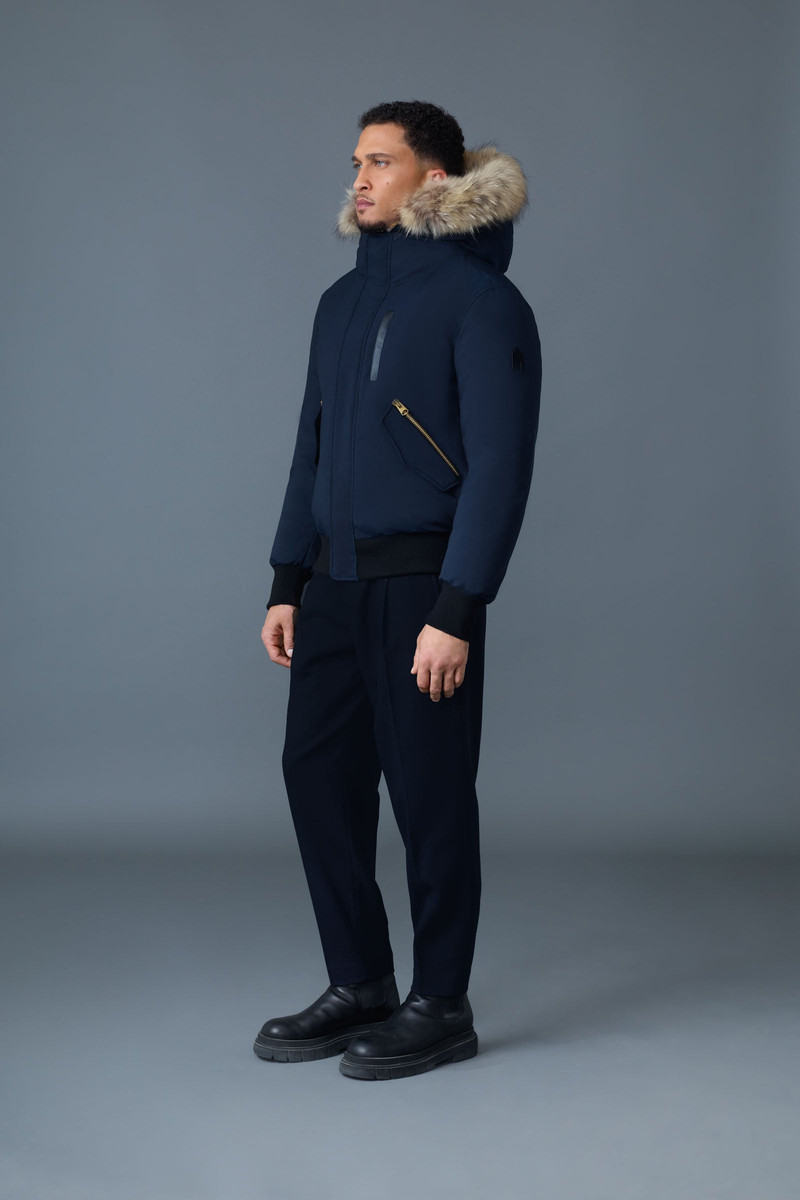 DIXON-FZ 2-in-1 Nordic Tech down bomber with natural fur 3