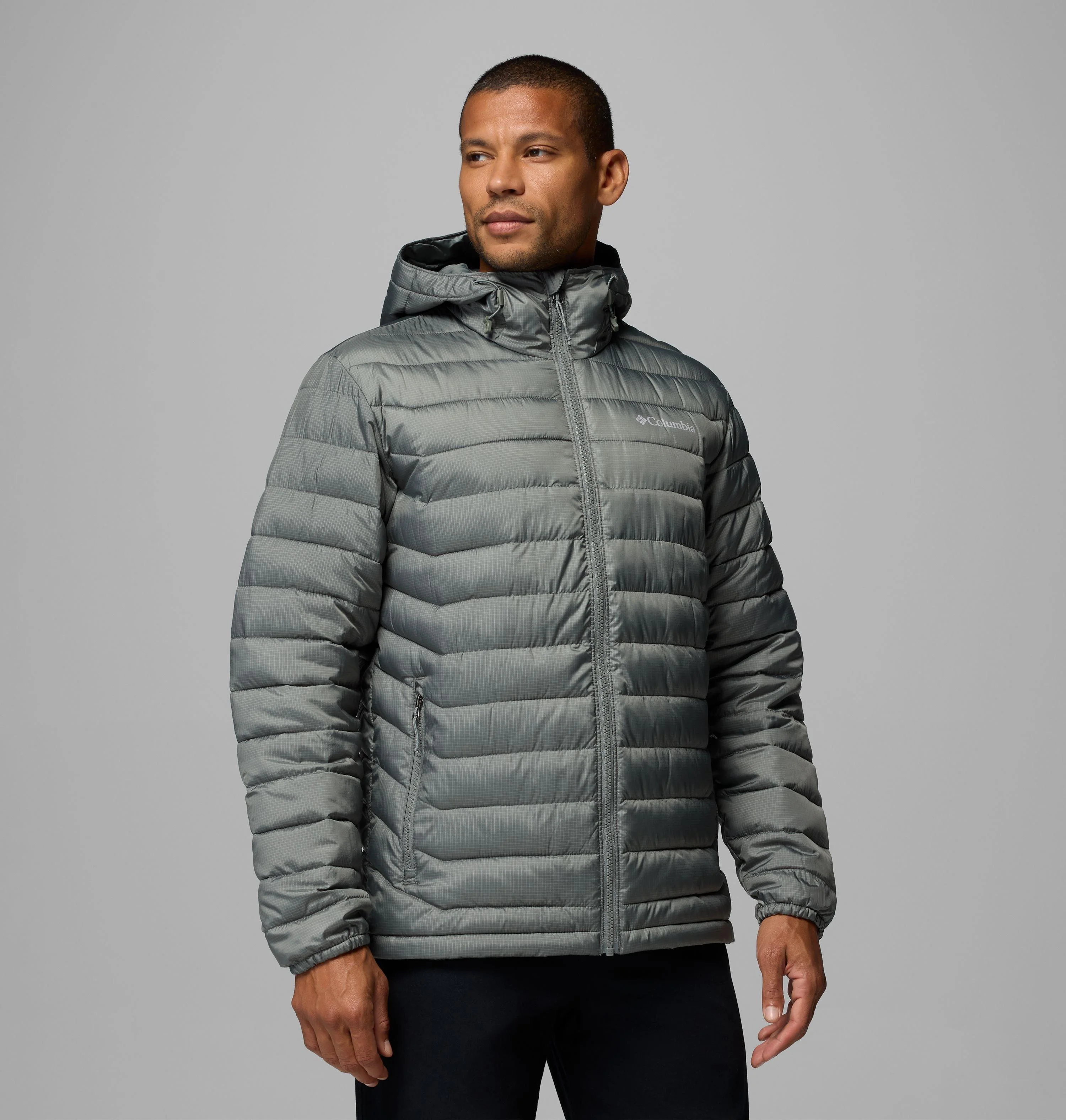 Men's Powder Lite II Hooded Jacket - 1