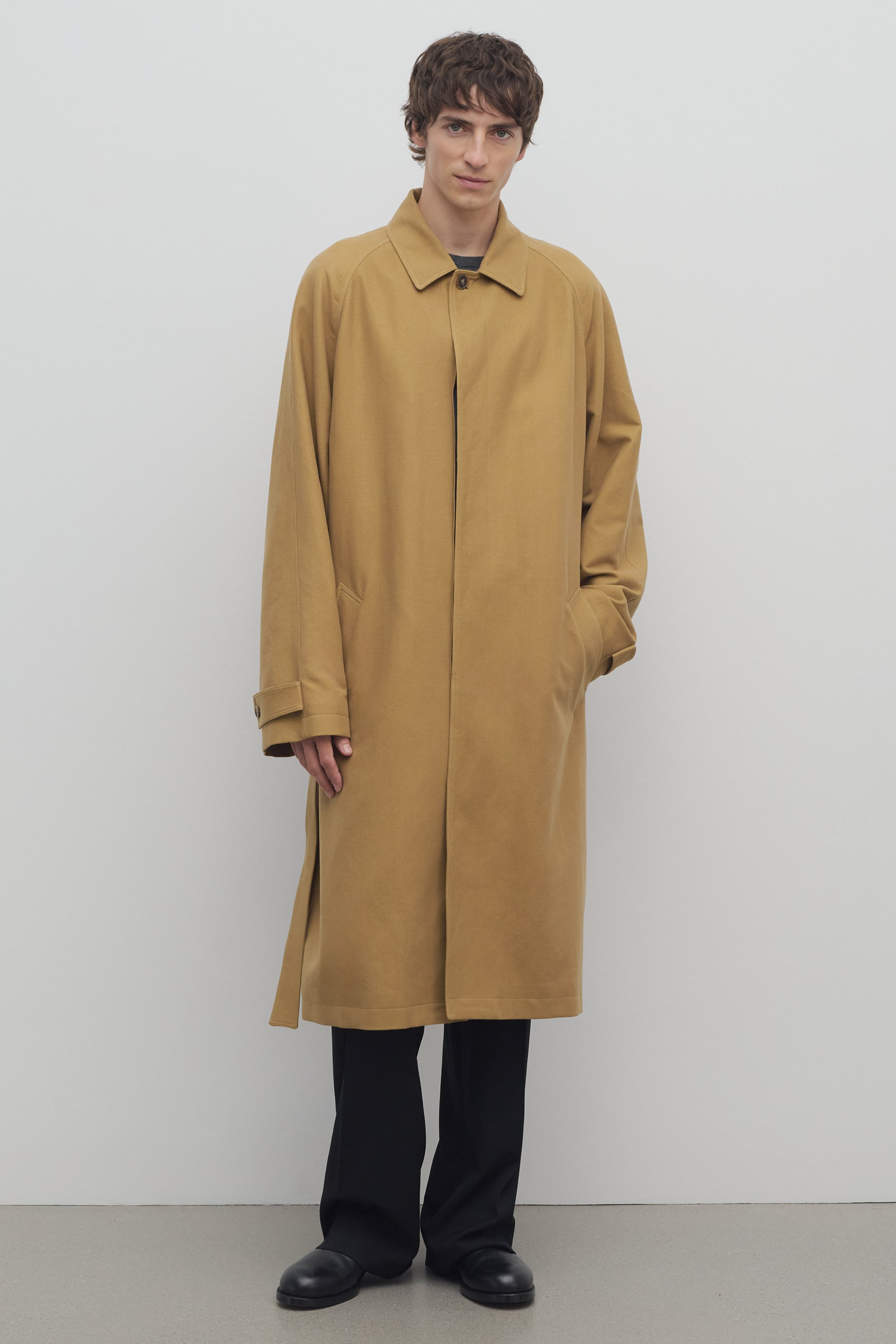 Everset Coat in Cotton and Cashmere - 4
