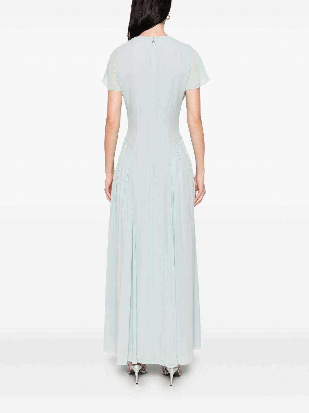 V-neck maxi dress - 4