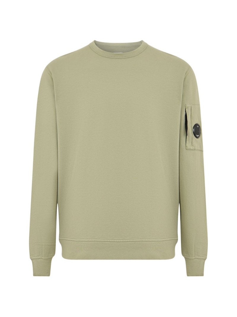 logo-detail crew-neck sweatshirt 1