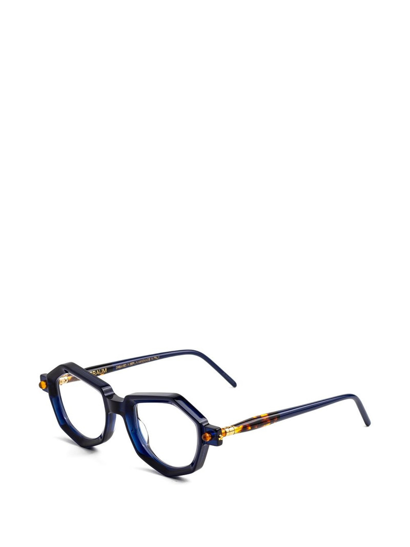 Kuboraum P27 geometric-frame glasses outlook