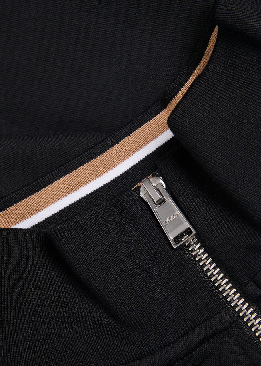 Boss Stimmann Half-zip Cotton-blend Sweatshirt - 5