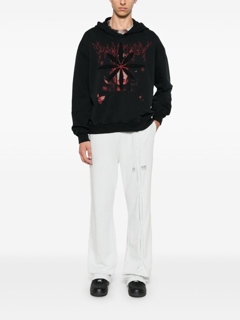 logo-print sweatpants - 2