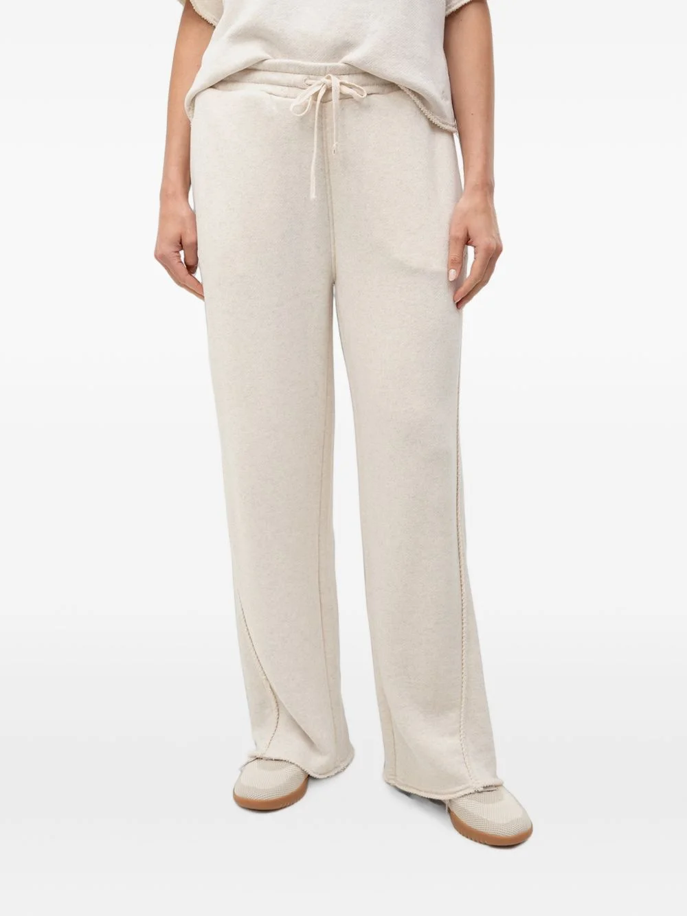 drawstring-waist track pants - 1
