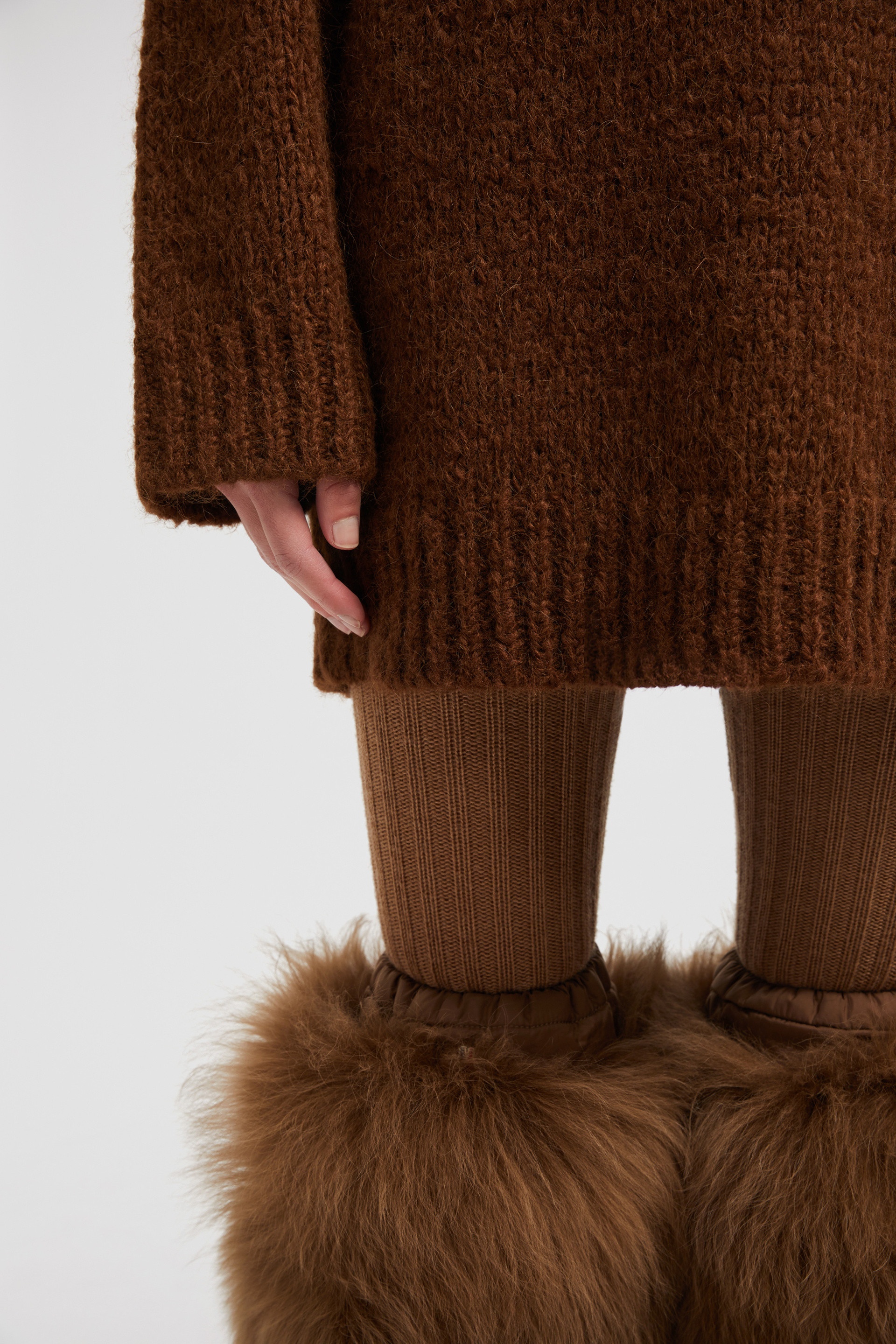 Alpaca & Wool Blend Turtleneck Sweater - 6