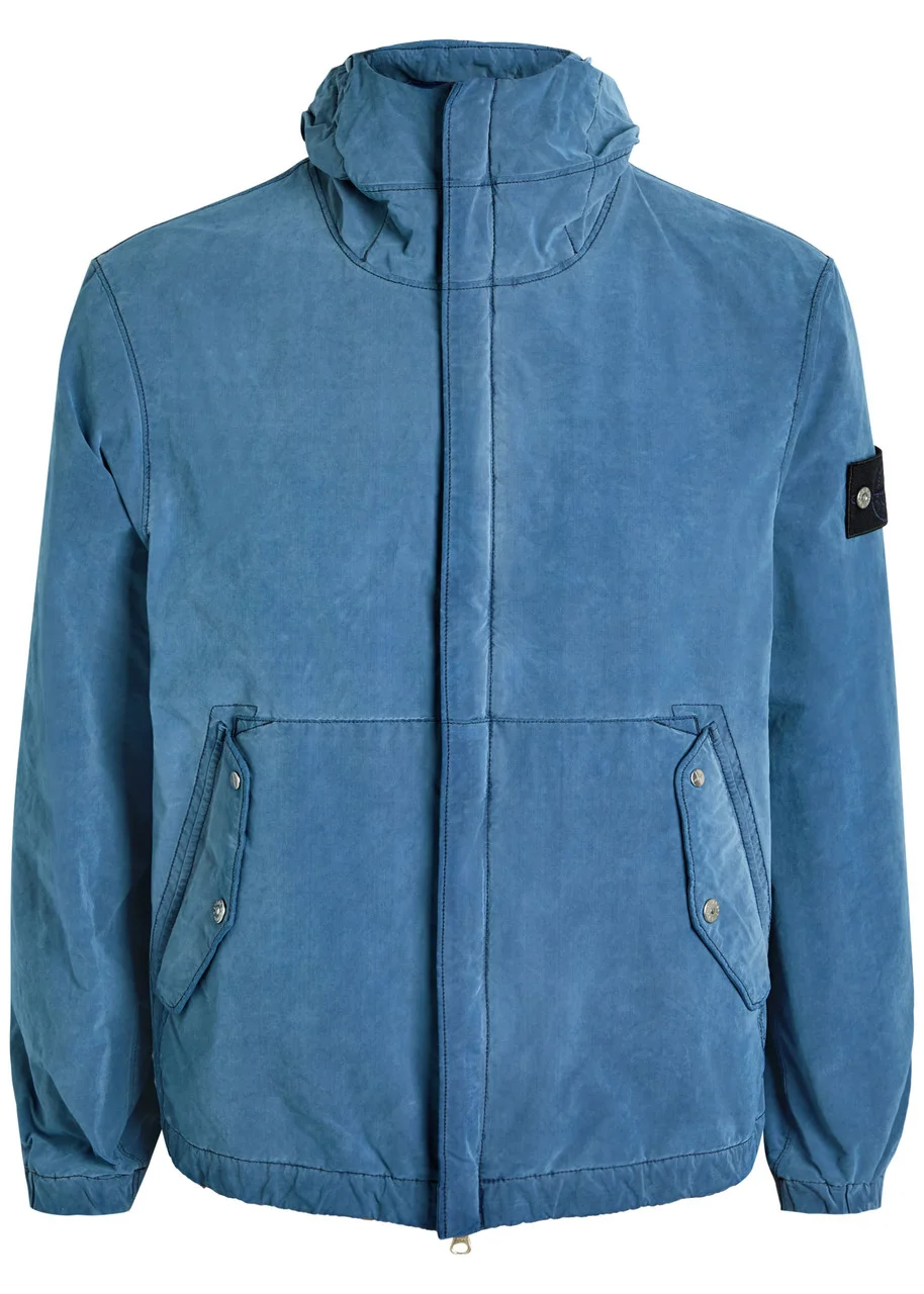 Stone Island David Hooded Tela Woven Jacket - 1