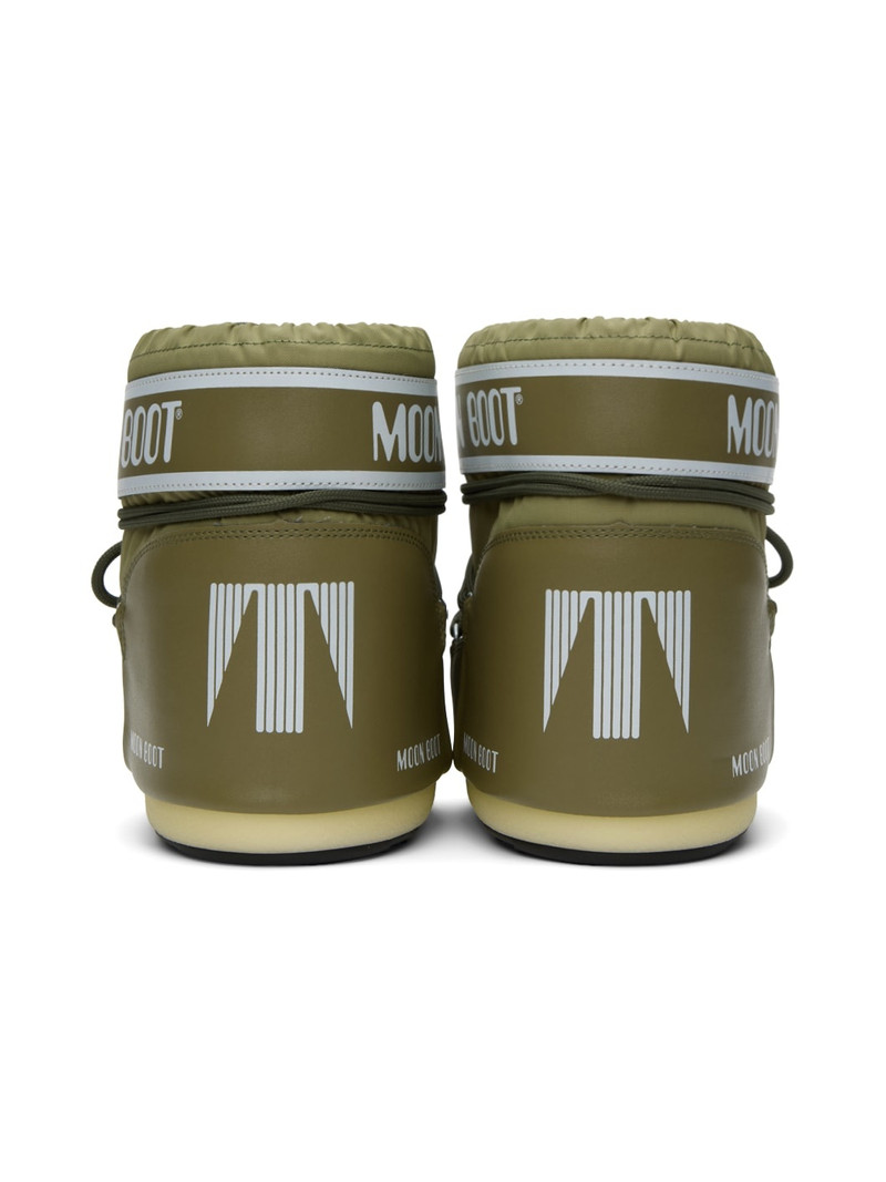 MOON BOOT Khaki Low Icon Boots outlook