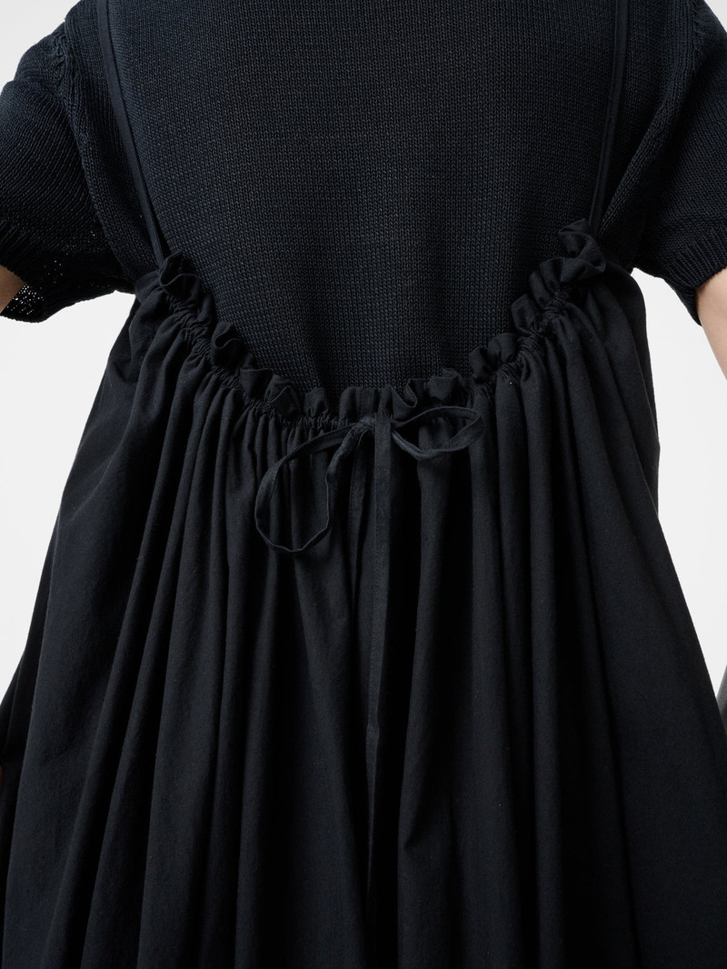 Black Danae Midi Dress 8