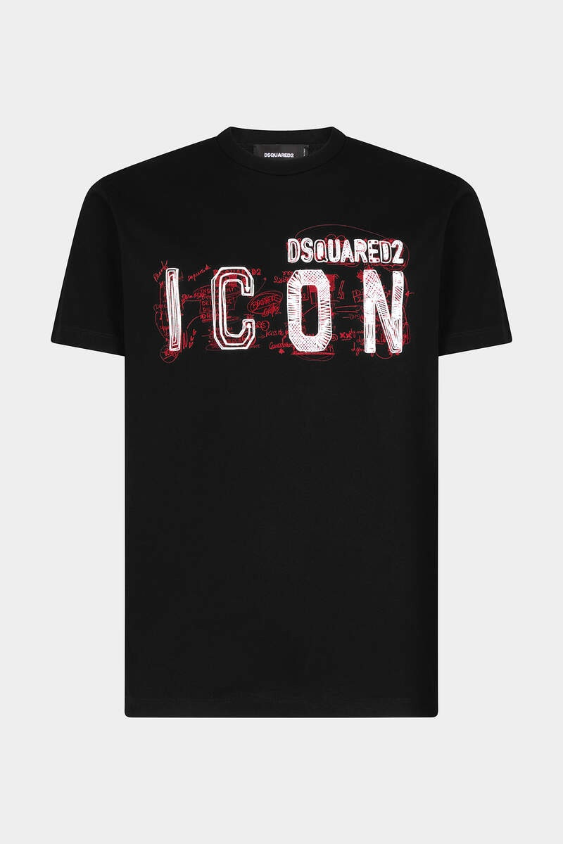 ICON SCRIBBLE COOL FIT T-SHIRT 1