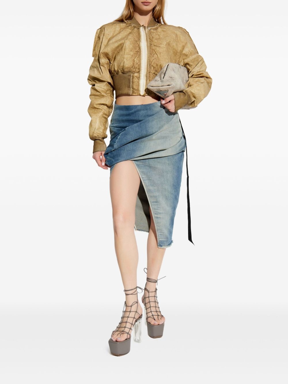 Collage cropped jacket - 2