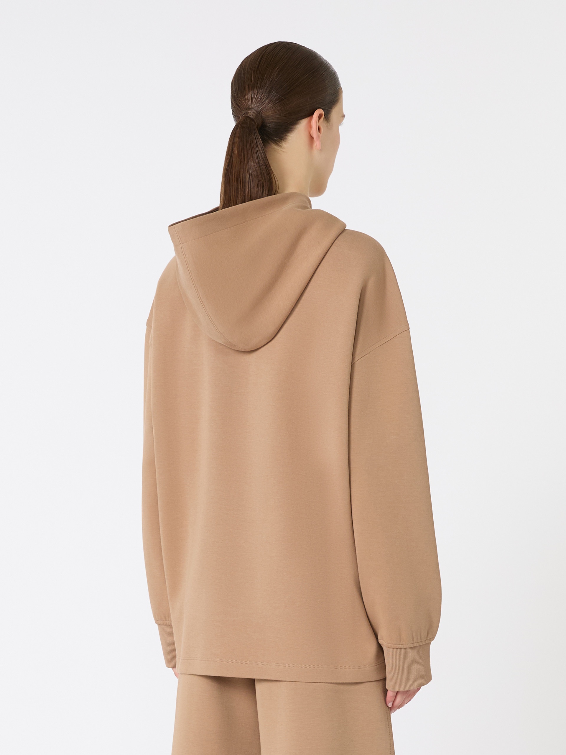 VISIERA Oversized cotton jersey sweatshirt - 4