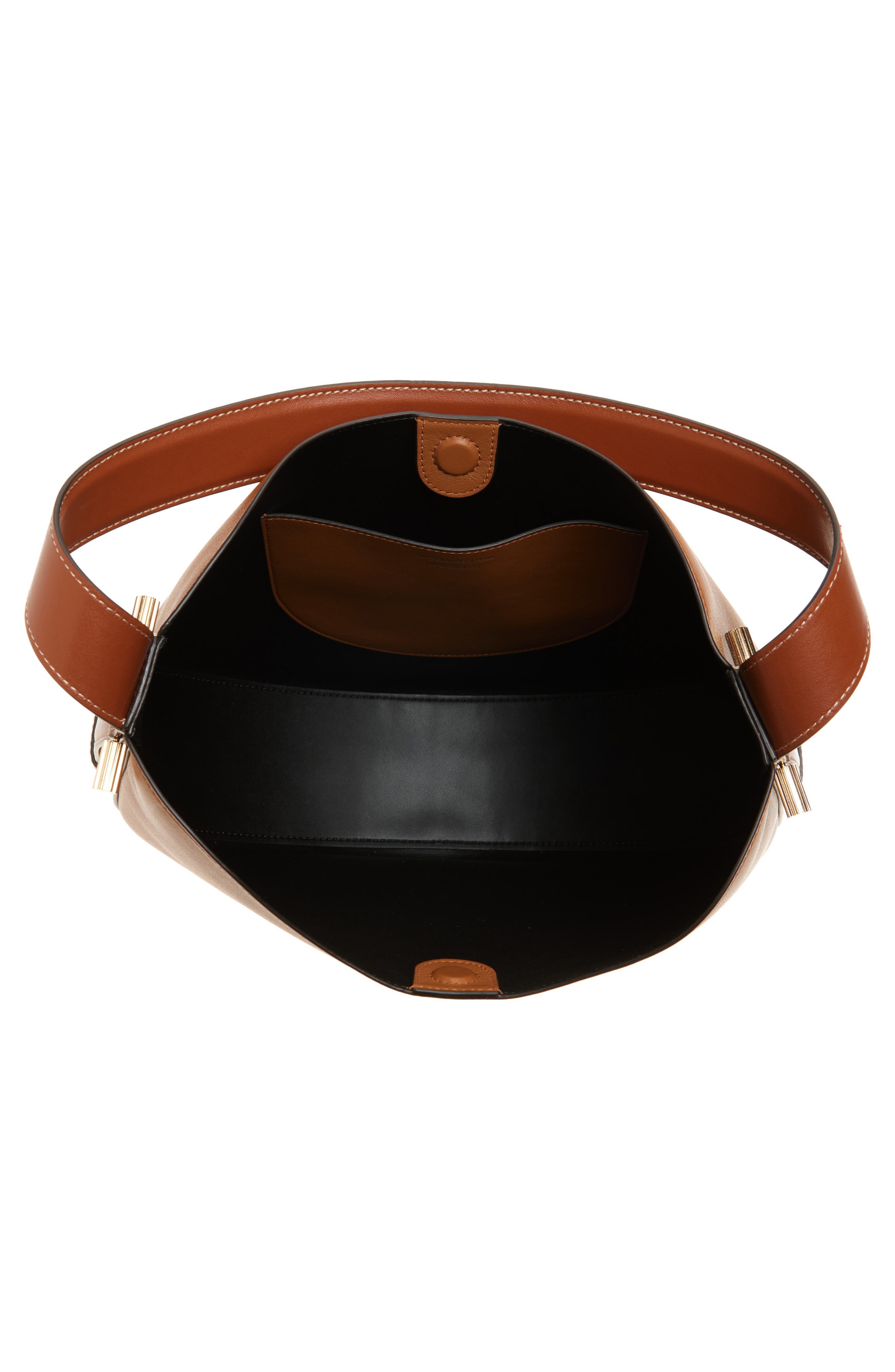Victoria Beckham Dia Leather Hobo Bag in Light Tan at Nordstrom - 4