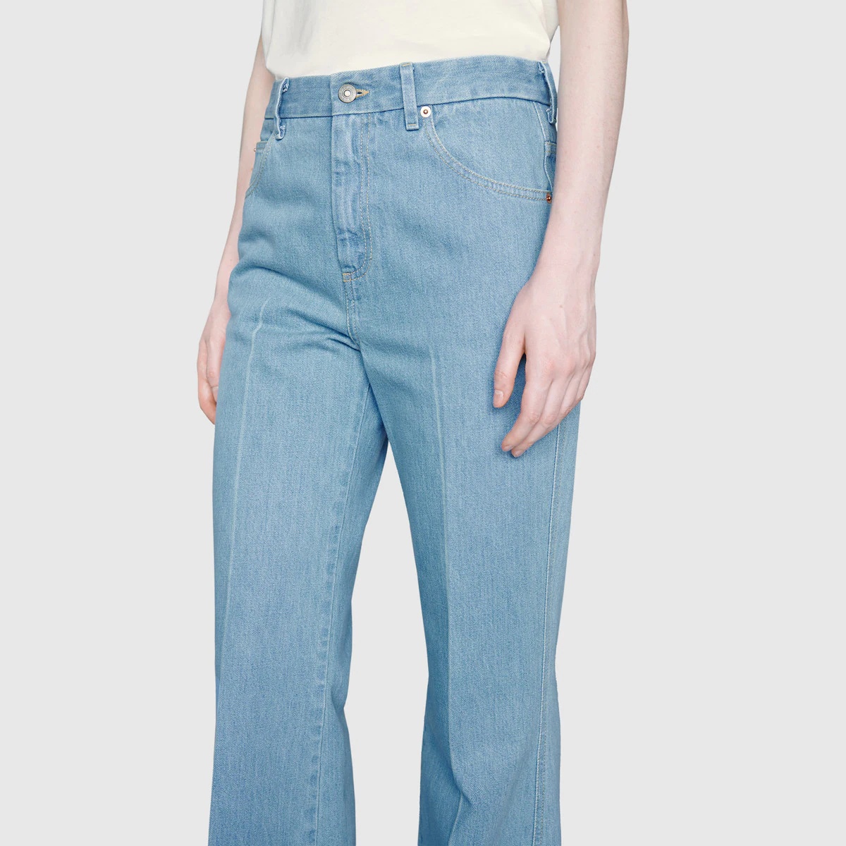 Eco washed organic denim pant - 6