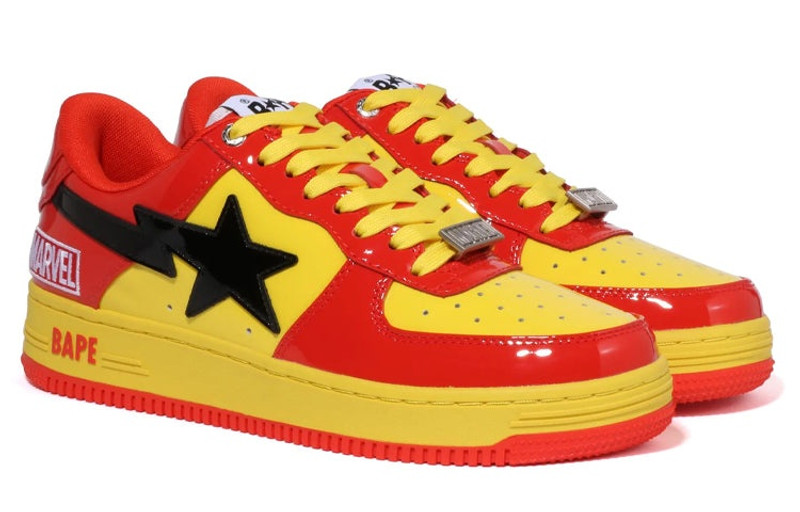 A BATHING APE® A Bathing Ape x Marvel Bape Sta 'Iron Man' 1I73-191-902 outlook