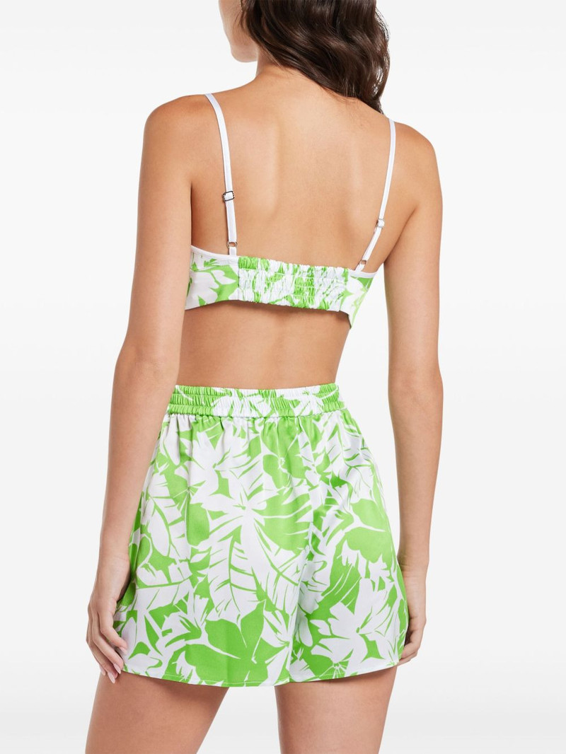 floral-print cropped top 3