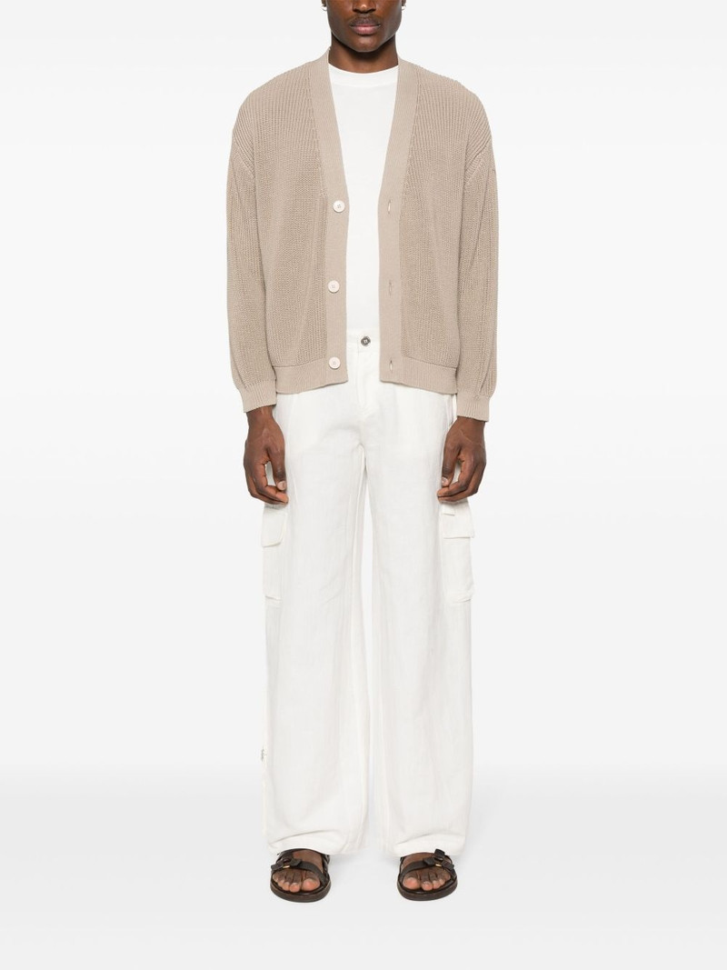 LARDINI crew-neck cotton T-shirt outlook
