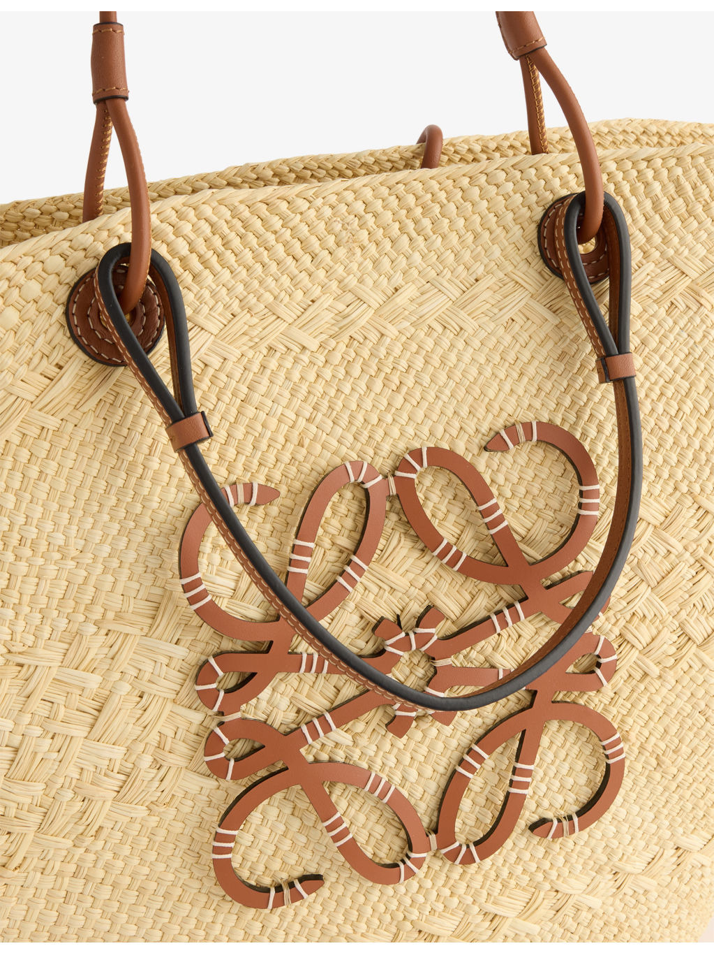 Anagram Large Palm Basket Bag - 4