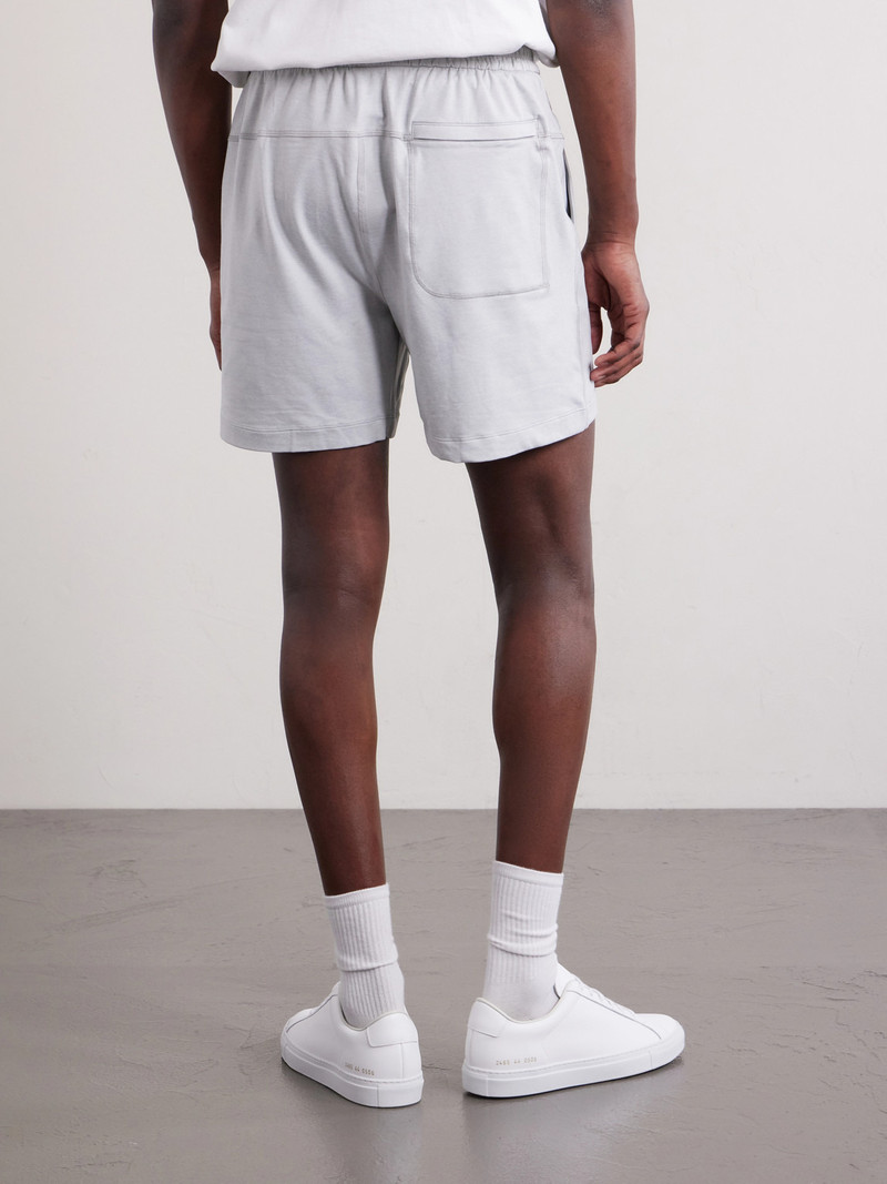 Straight-Leg Stretch Recycled-Jersey Shorts 4