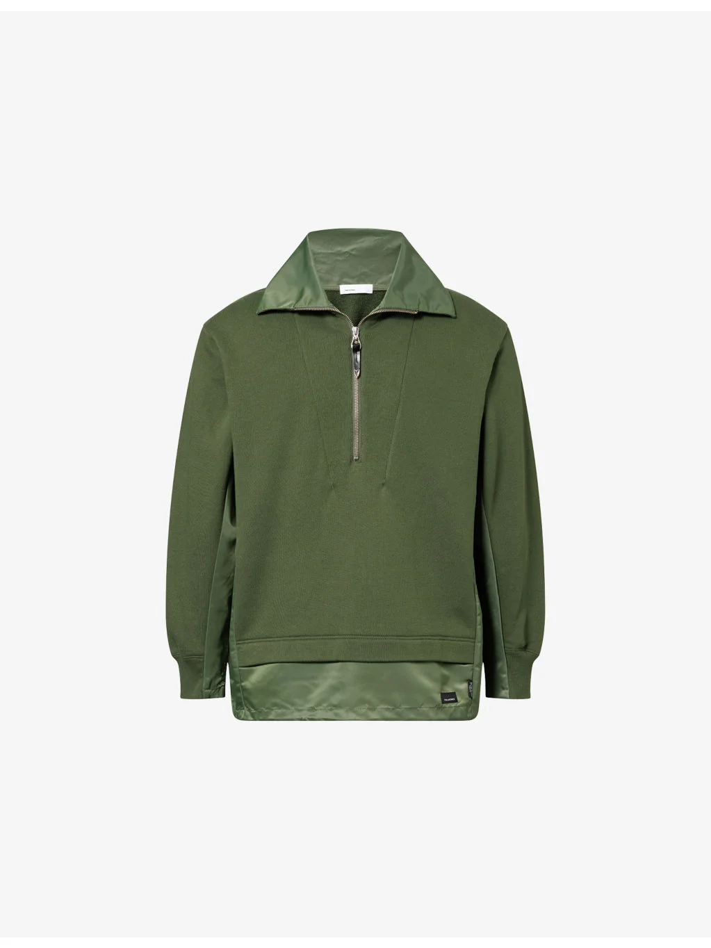 Porter Half-Zip Cotton Sweatshirt - 1