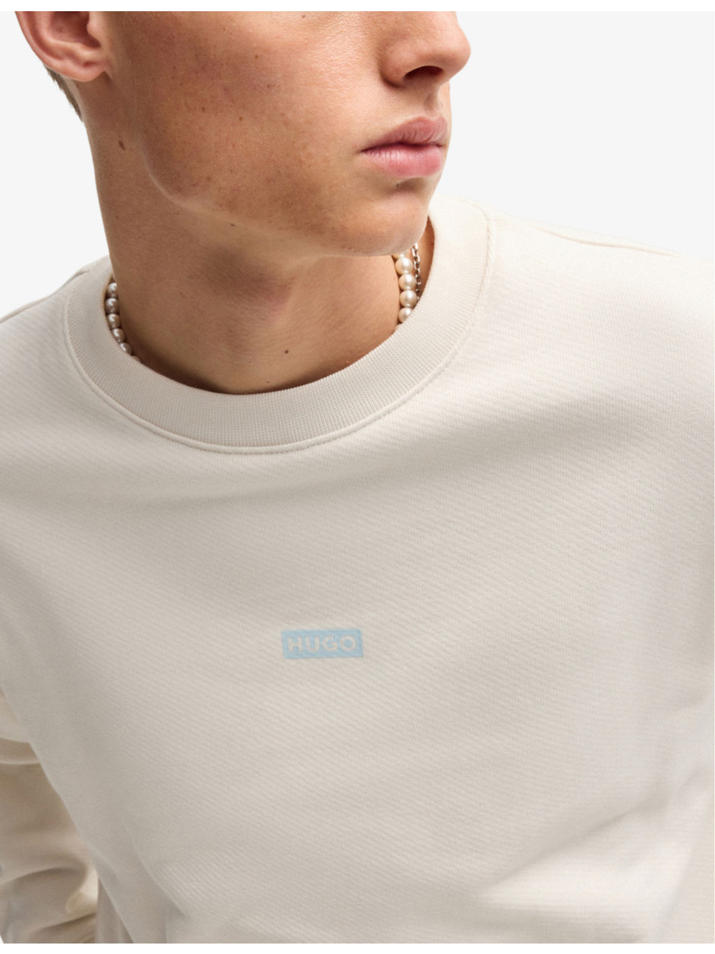 Crewneck Brand-Print Cotton-Jersey Sweatshirt - 5