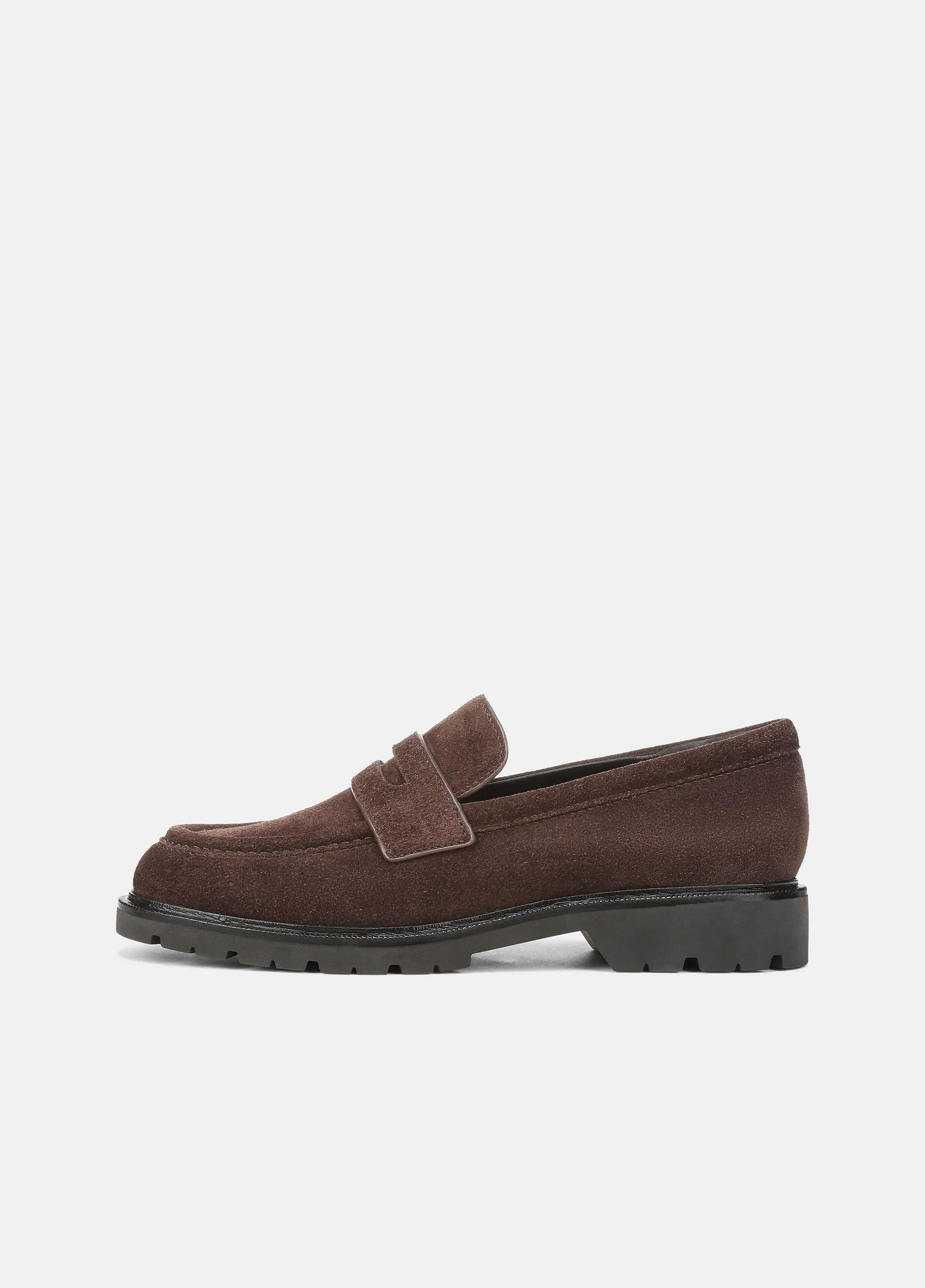 Siena Suede Lug-Sole Loafer - 1