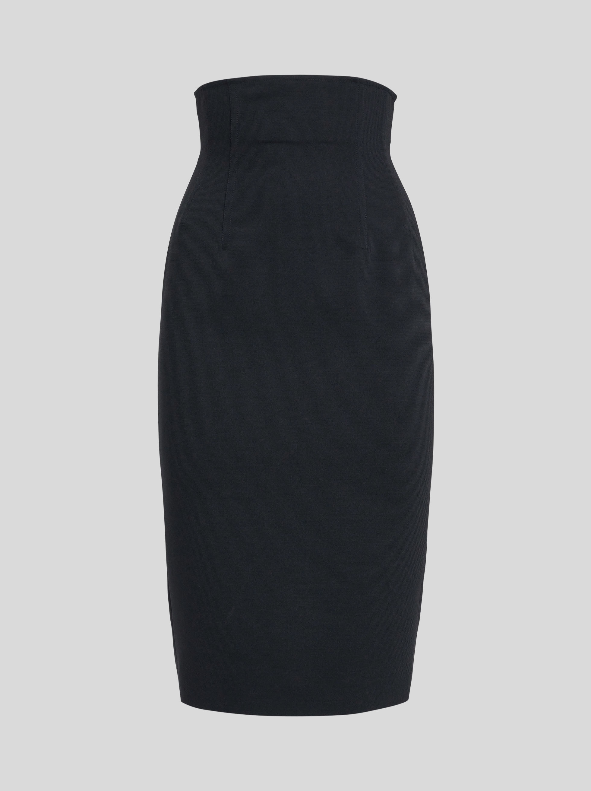HIGH WAIST MIDI SKIRT - 1