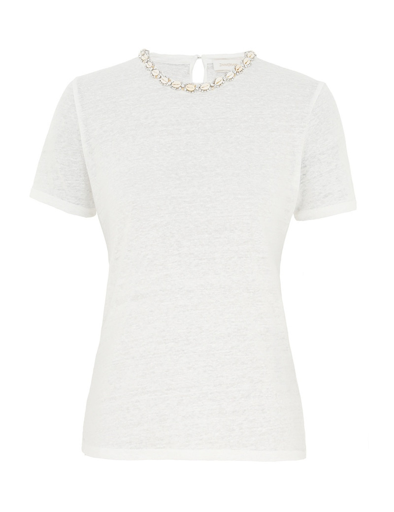 ILLUMINATE EMBELLISHED TEE - 1