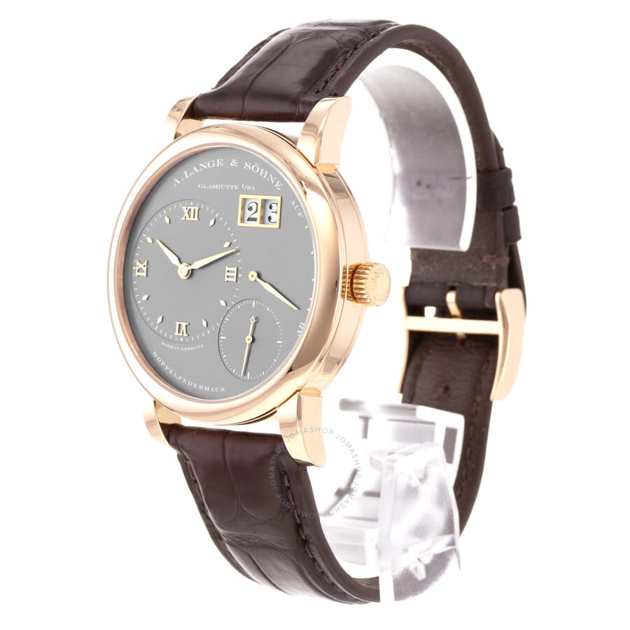 Pre-owned A. Lange & Sohne Grand Lange 1 Hand Wind Grey Dial Men's Watch 101.033 - 4