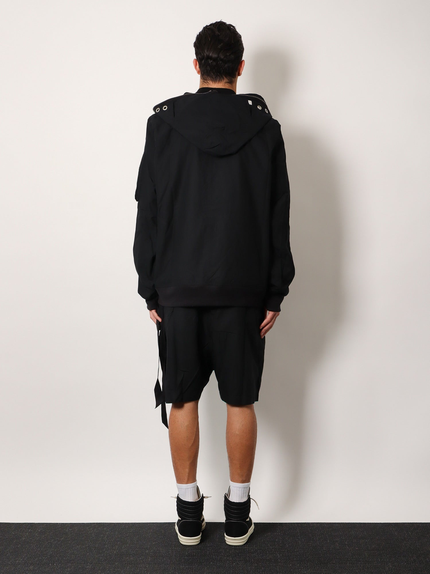 Drkshdw Men Gimp Flight Bomber Lyocell Jacket - 3