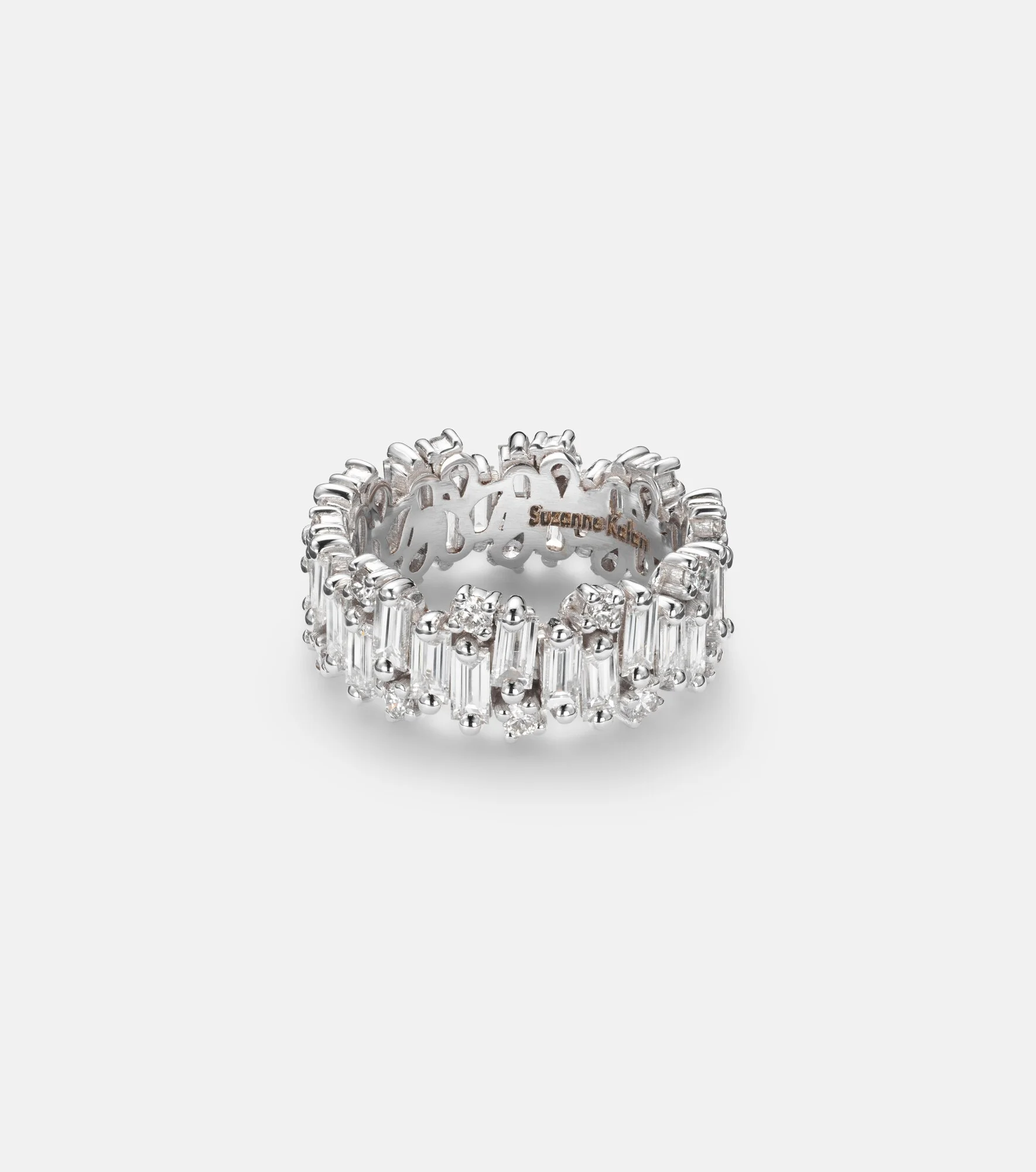 Shimmer Audrey 18kt white gold ring with diamonds - 1