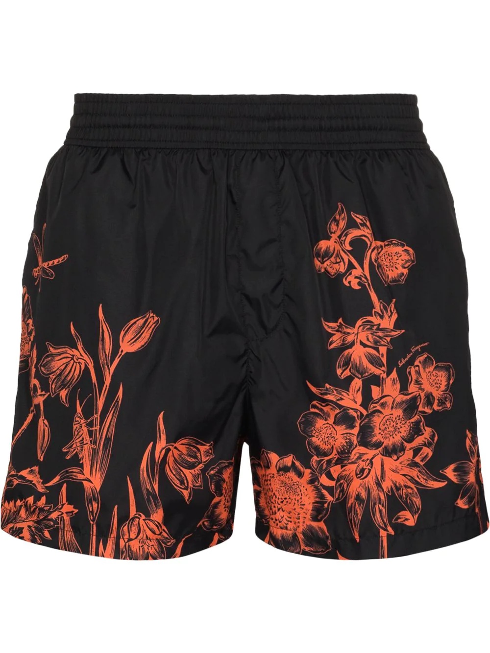 Wildflower-print swim shorts - 1