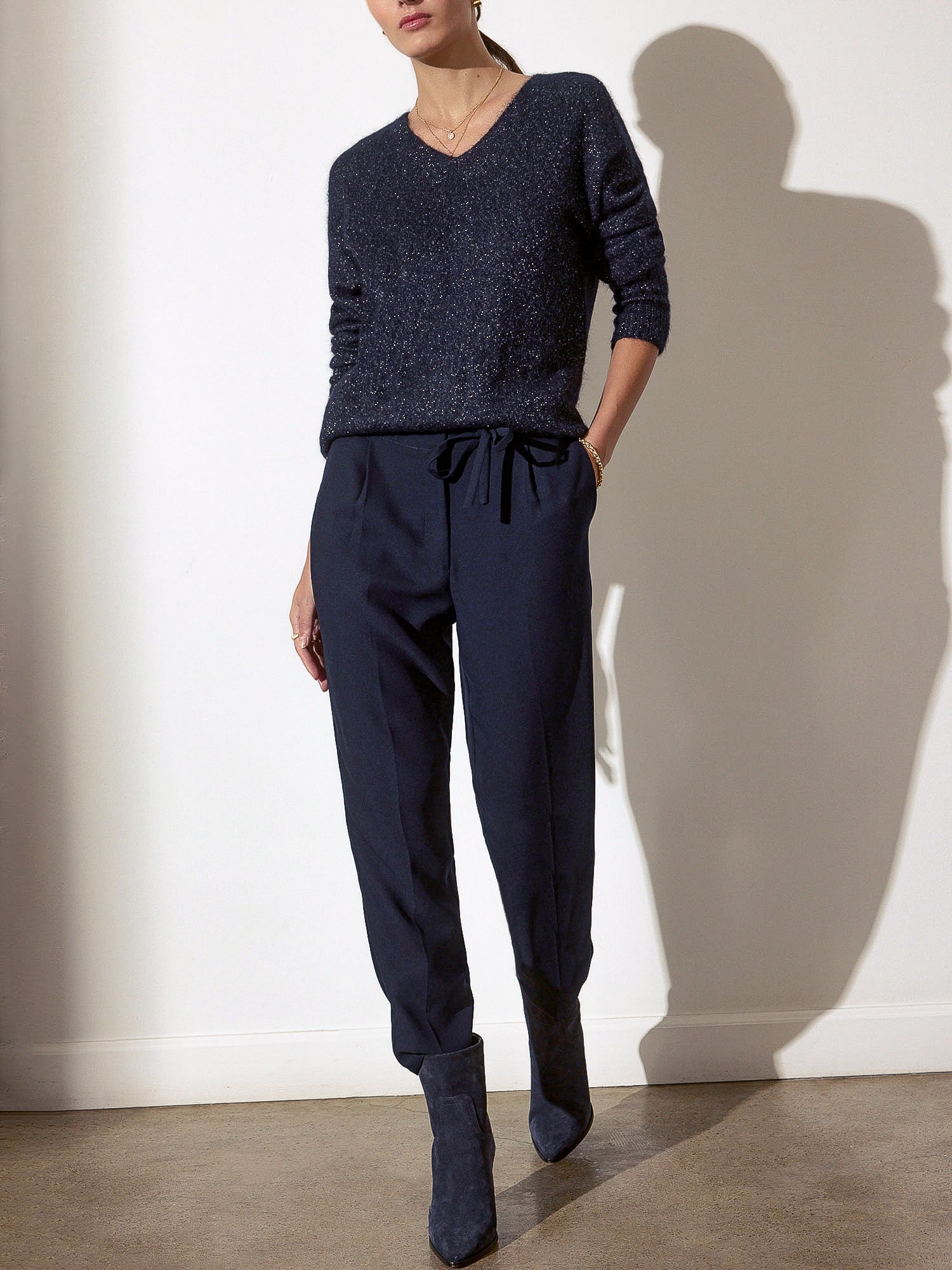 The Allery V-Neck Sweater - 3