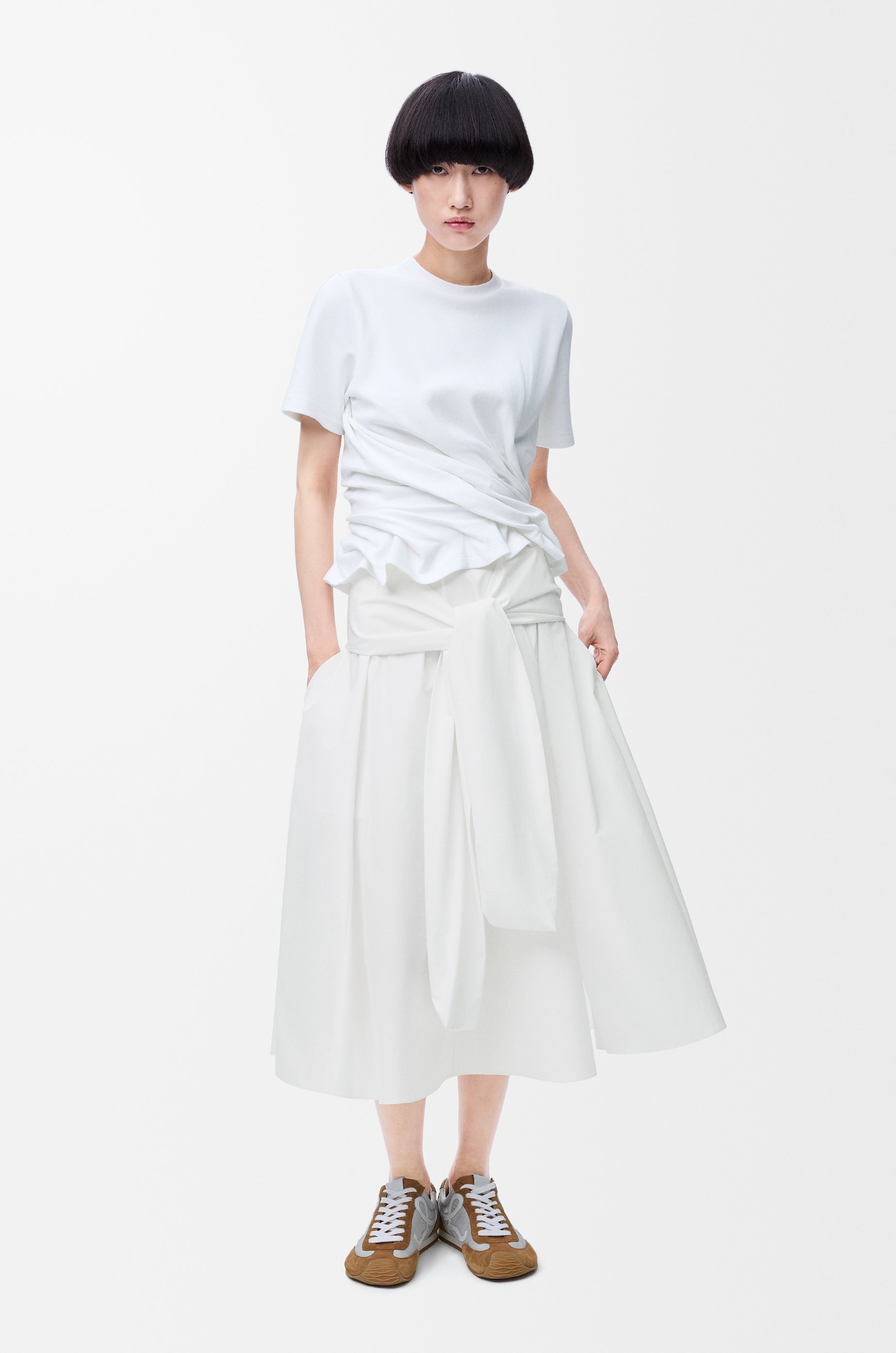 Wrap skirt in cotton - 2