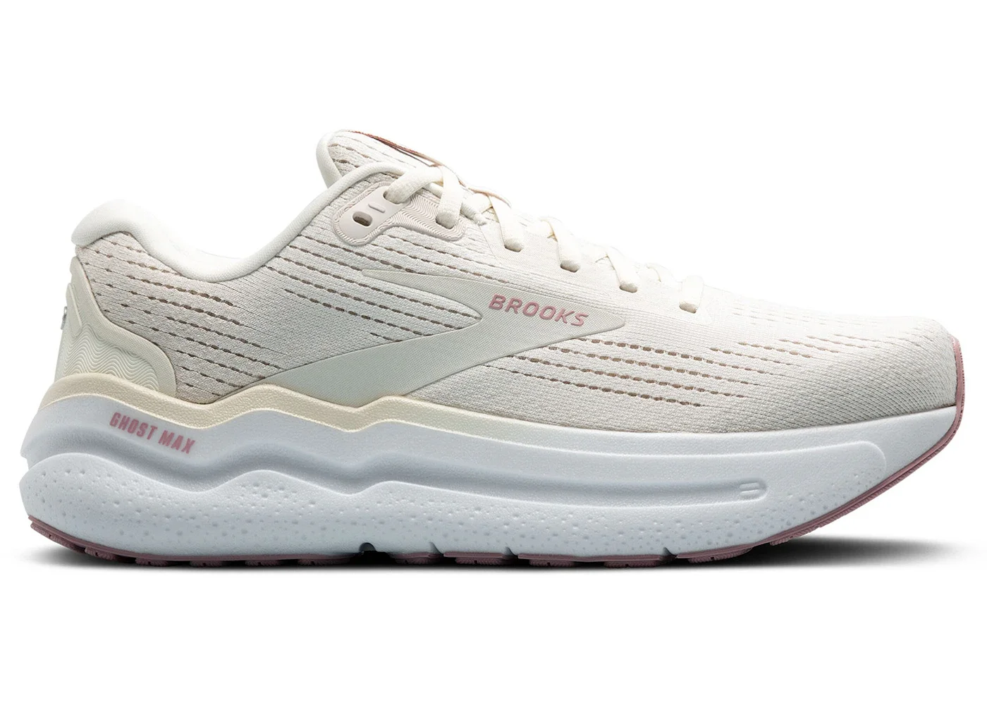 Brooks Ghost Max 2 Coconut Milk Gray Zephyr (Women's) - 1