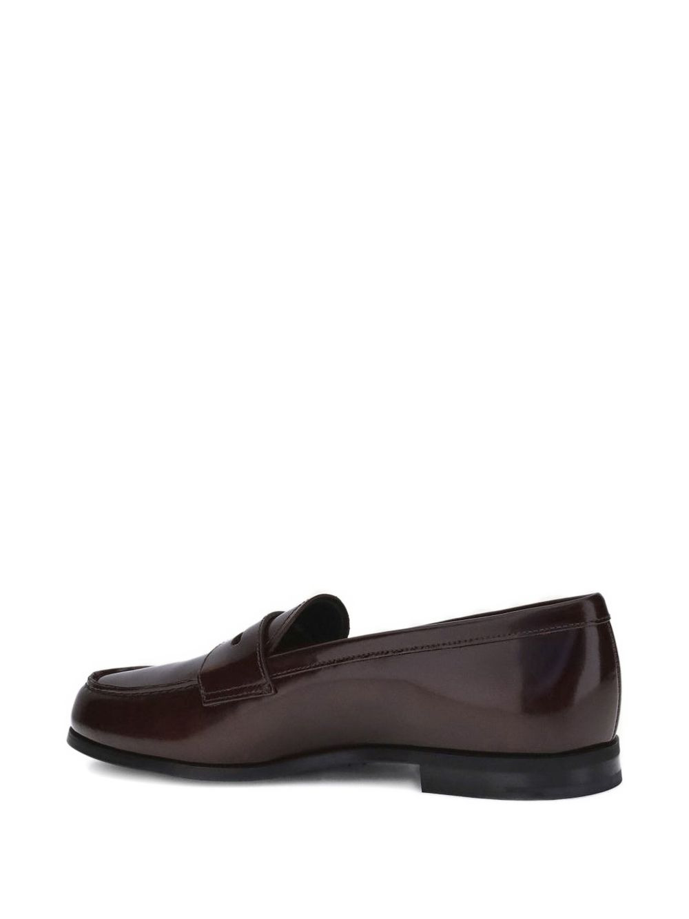 penny leather loafers - 3