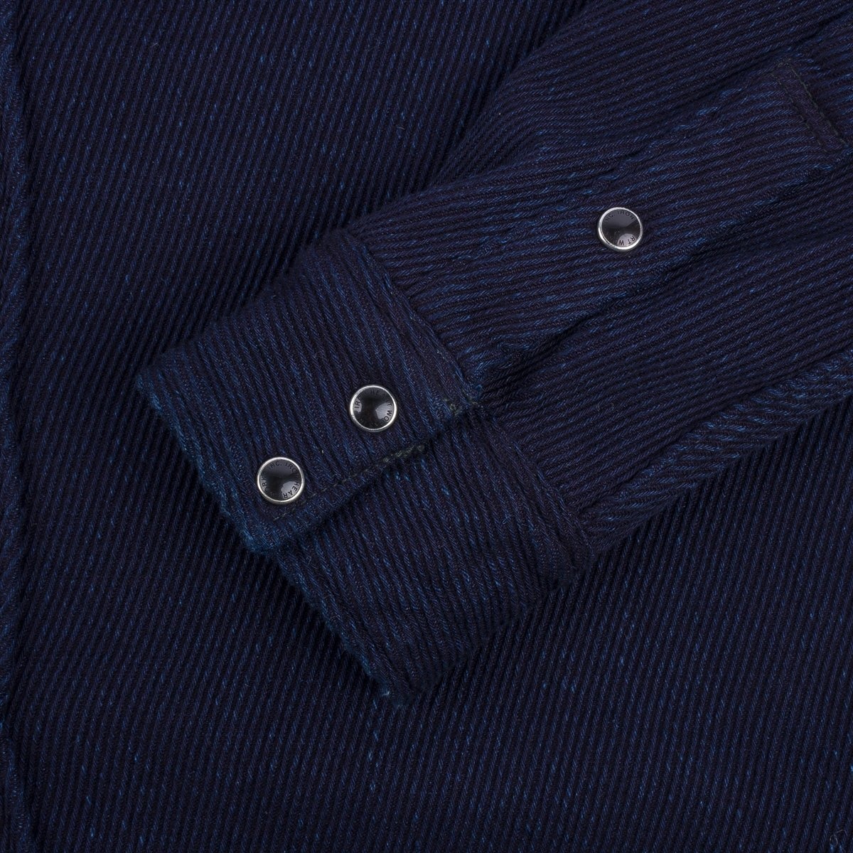 IHSH-208-IND 14oz Kersey Western Shirt Indigo - 6