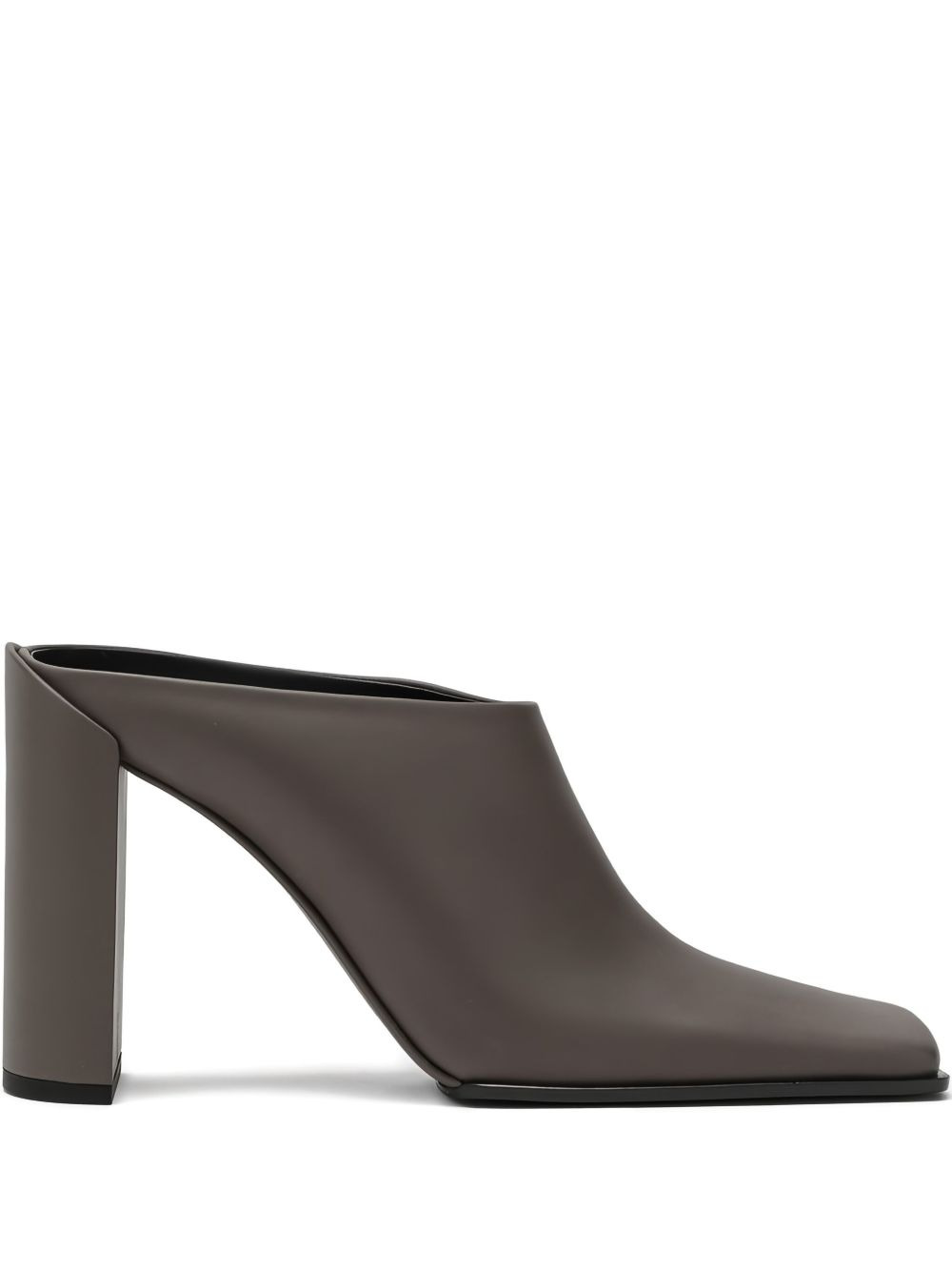 100mm Sabot heeled mules - 1