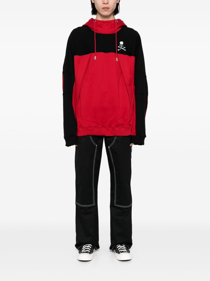 MASTERMIND WORLD logo-printed hoodie outlook