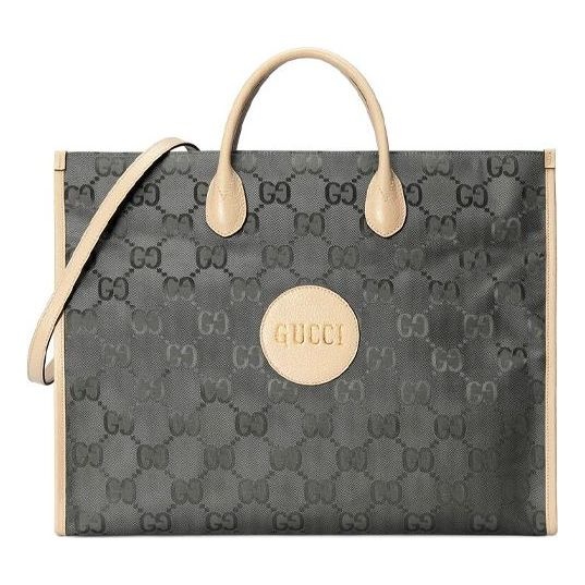 (WMNS) Gucci Logo PatternPrint Off The GridSeries Tote HandholdBag DarkGray 630353-H9HAN-1263 - 1