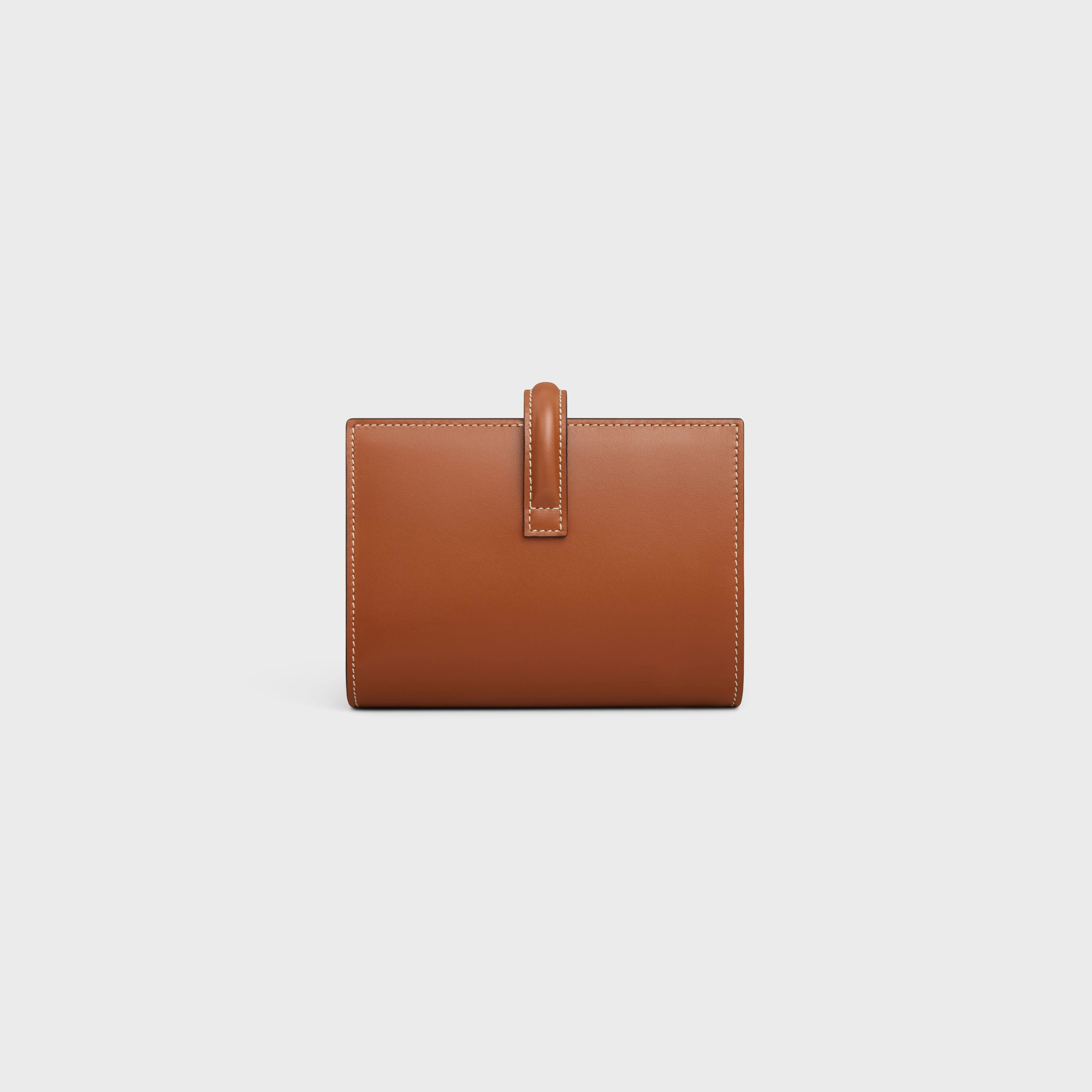CELINE WALLET WITH COIN PURSE in Shiny Calfskin | REVERSIBLE